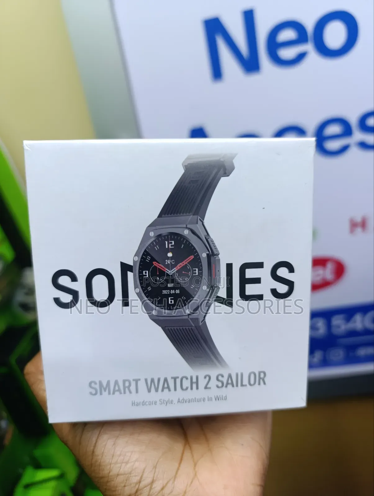 Itel Smart Watch 2 Sailor - Amoled Screen, Metallic Design