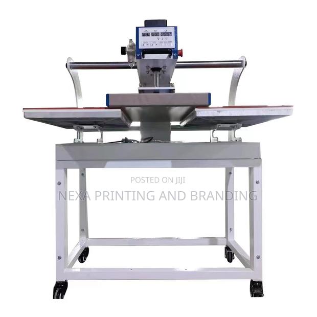 40by60 A2 Size Double Stations Pneumatic Heat Press Machine - thumbnail 2