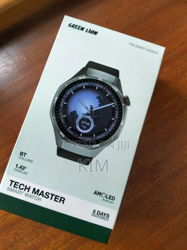 Tech Master Smart Watch – Amoled | NFC | Ip67 - main view