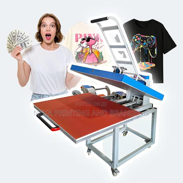 80cm By 100cm Large Flatbed Heatpress Machine - thumbnail 2