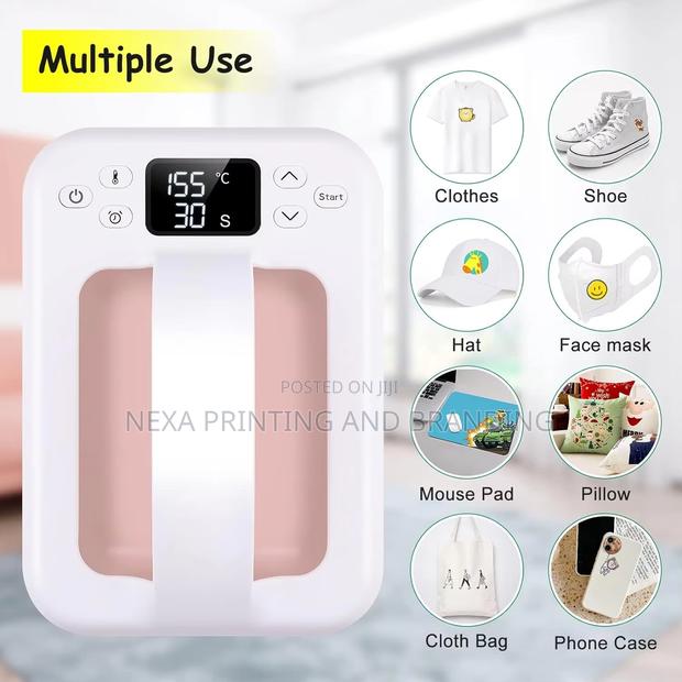 Small Portable Diy Heat Press Machine - thumbnail 3