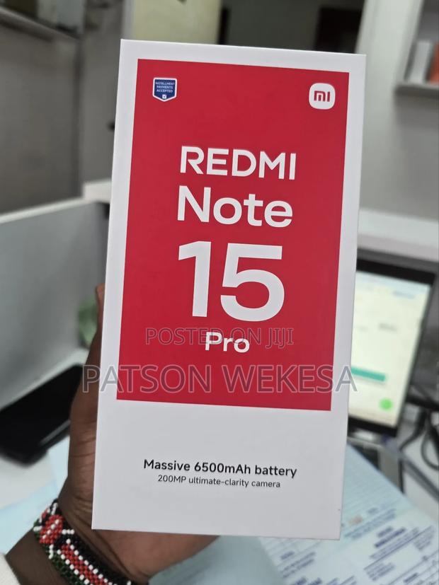 New Xiaomi Redmi Note 15 Pro 256 GB Blue - thumbnail 3