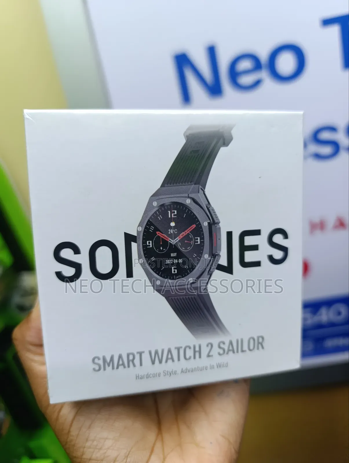Itel Smart Watch 2 Sailor - Amoled Screen, Metallic Design