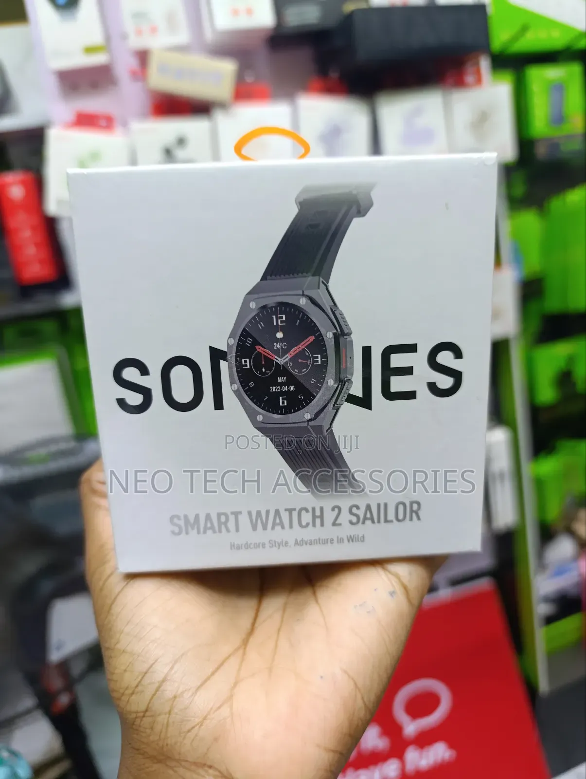 Itel Smart Watch 2 Sailor - Amoled Screen, Metallic Design