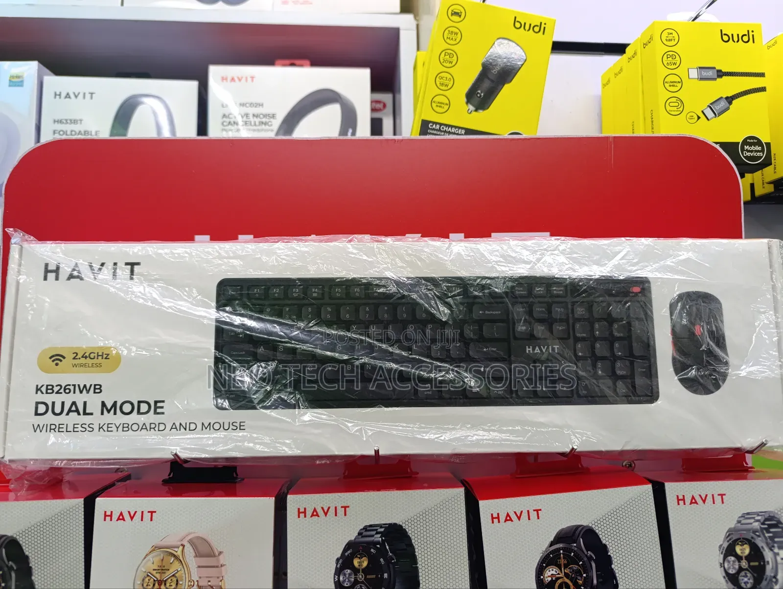 Havit Kb261wb Dual Mode Wireless Keyboard And Mouse