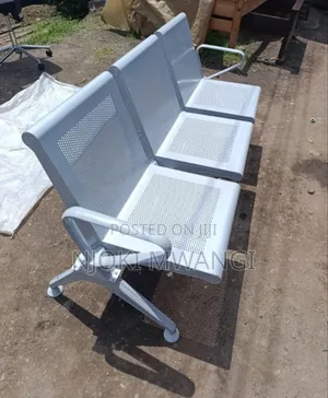 Unpadded Heavy Duty Waiting Bench