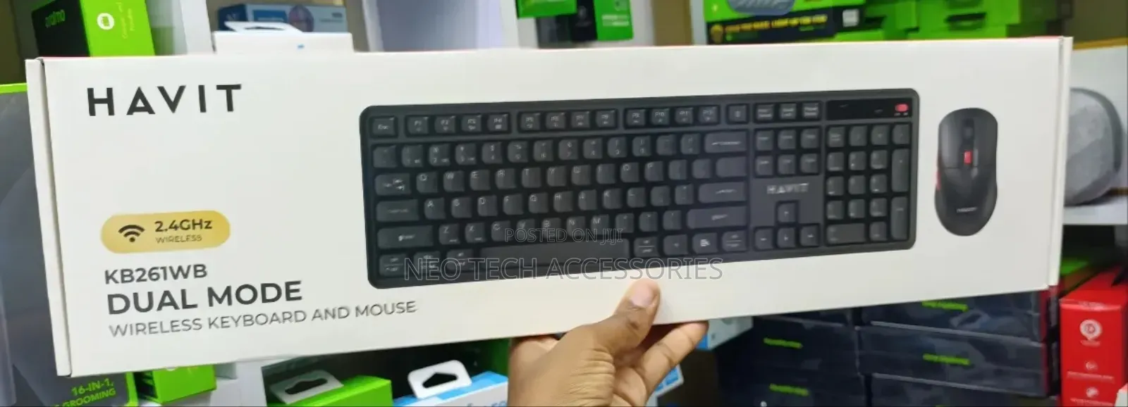 Havit Kb261wb Dual Mode Wireless Keyboard And Mouse
