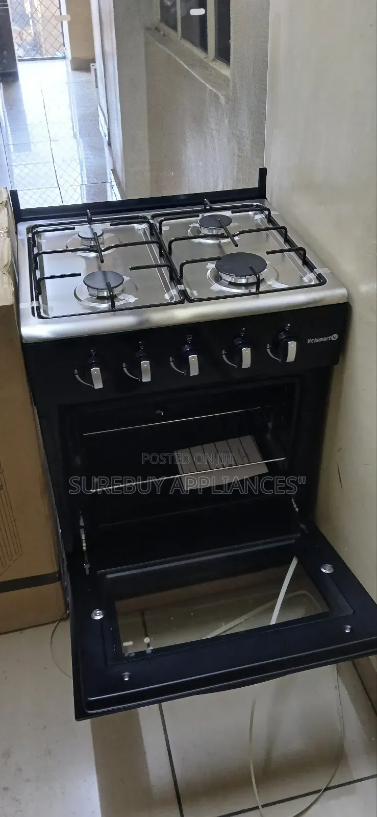 Volsmart 60×60 Gas Cooker With Gas Oven