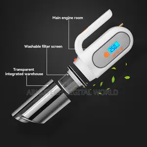 Handheld Car Vacuum Cleaner With Tire Inflator