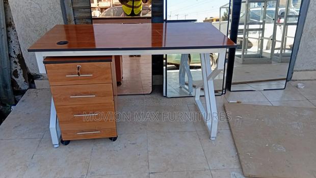 Comfort Metallic Office Table - main view