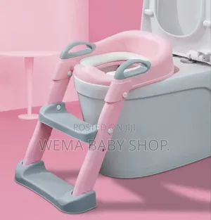 Toddler Potty Training Seat With a Step Stool Ladder.