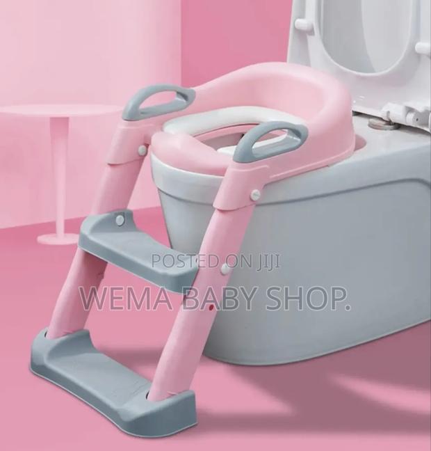 Toddler Potty Training Seat With a Step Stool Ladder. - thumbnail 5
