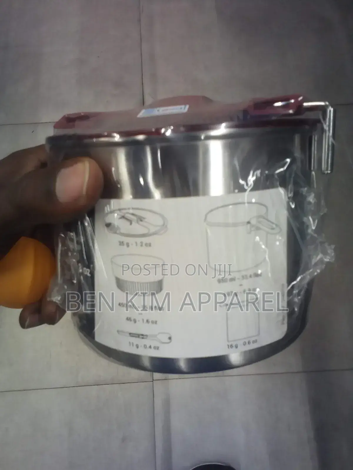 1 Person Camping Cooking Set Stainless Steel