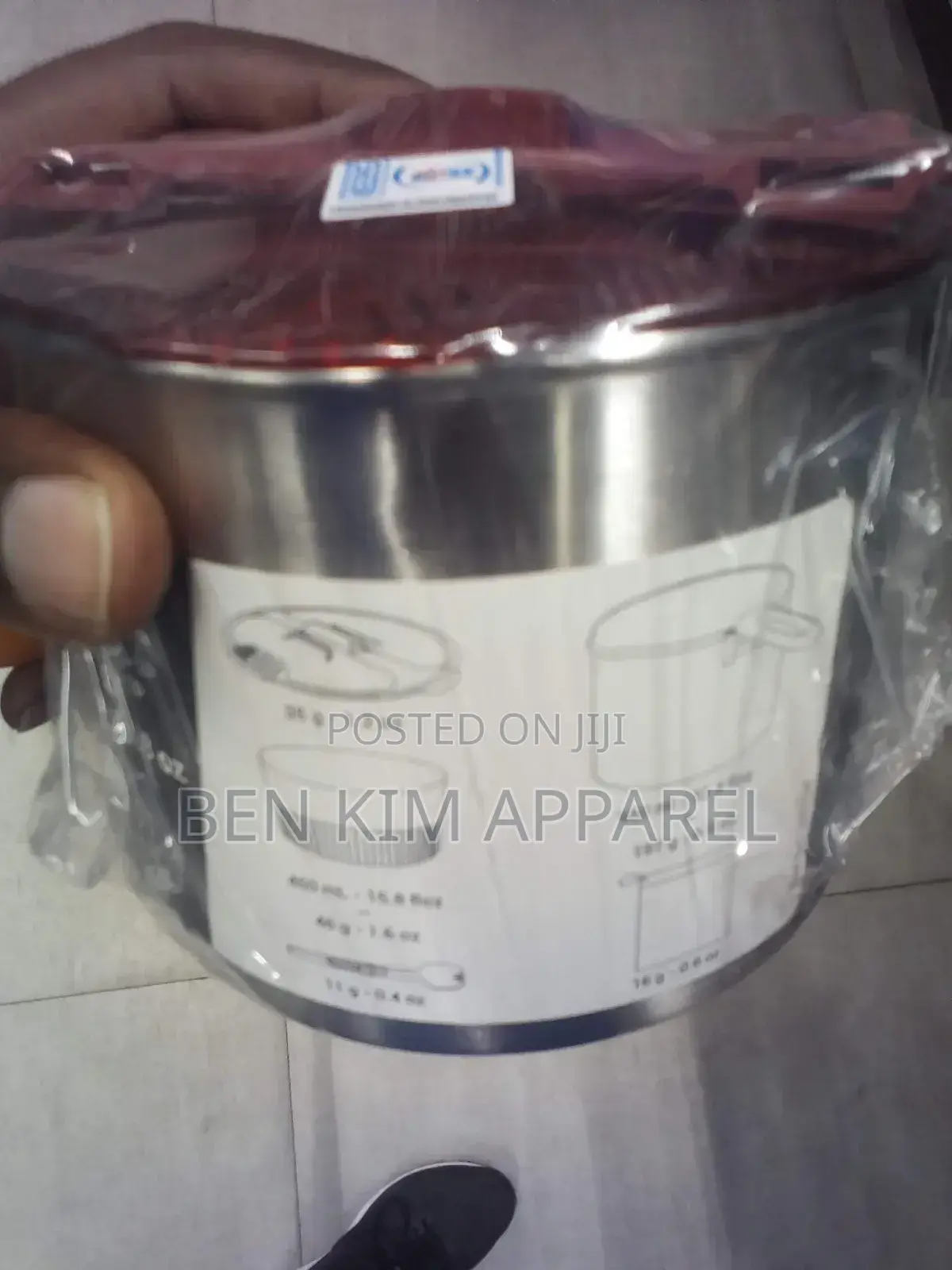 1 Person Camping Cooking Set Stainless Steel