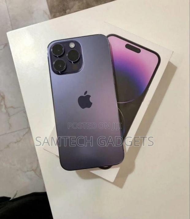 New Apple iPhone 14 Pro Max 256 GB Purple - thumbnail 4