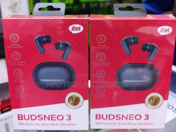 Itel Budsneo 3 Earbuds ( 100hours Playtime) - thumbnail 3