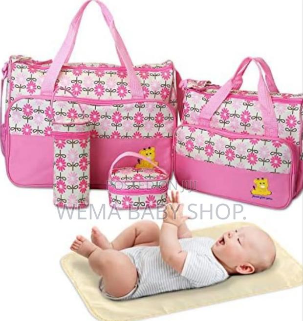 5-PCS Baby Diaper Bag Set - thumbnail 4