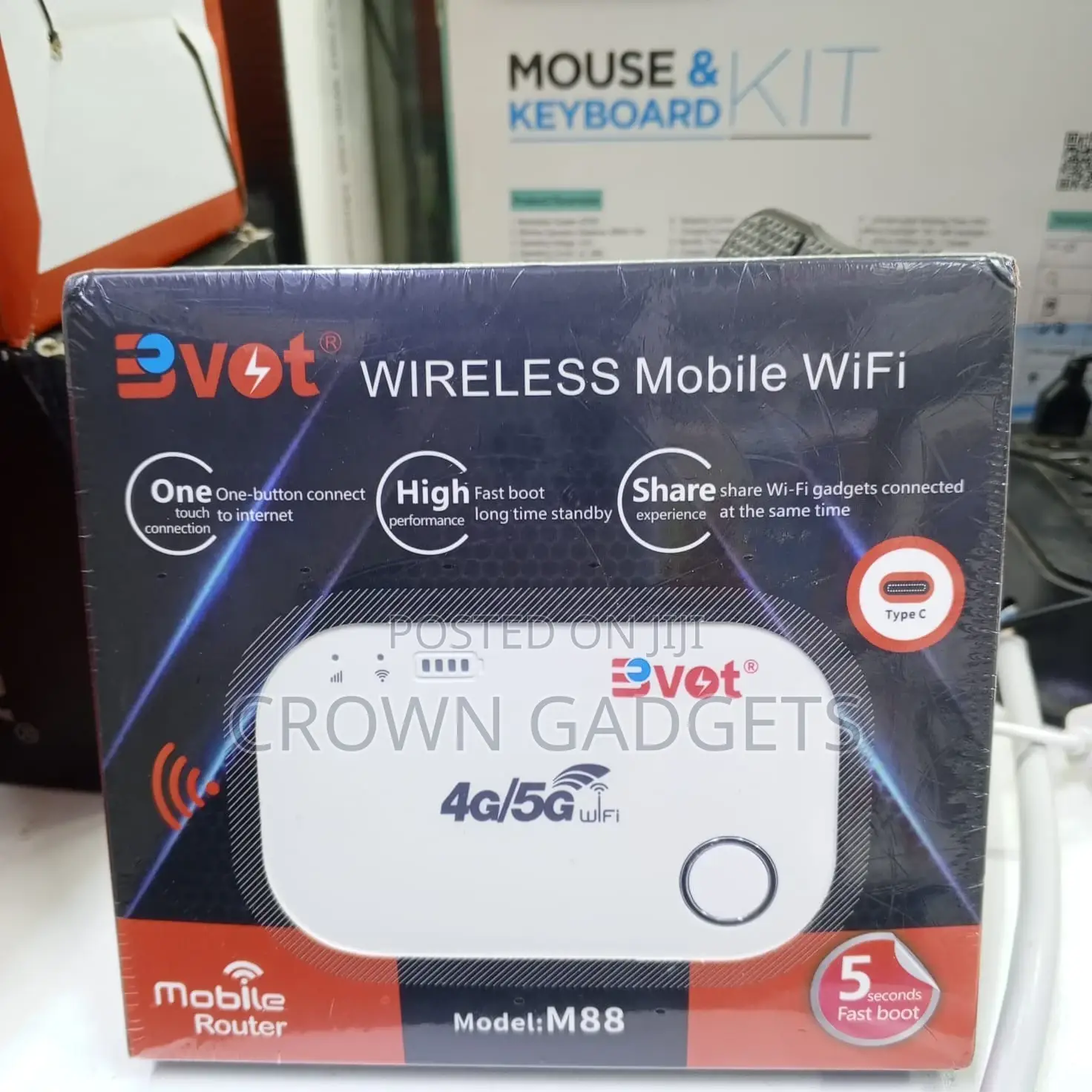Bvot 4g Lte Mobile Wifi – Compatible With Airtel Safaricom