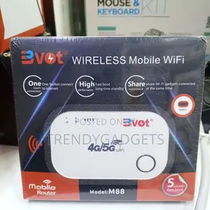 Bvot Mifi 4g Wireless Router – Airtel Safaricom Compatible