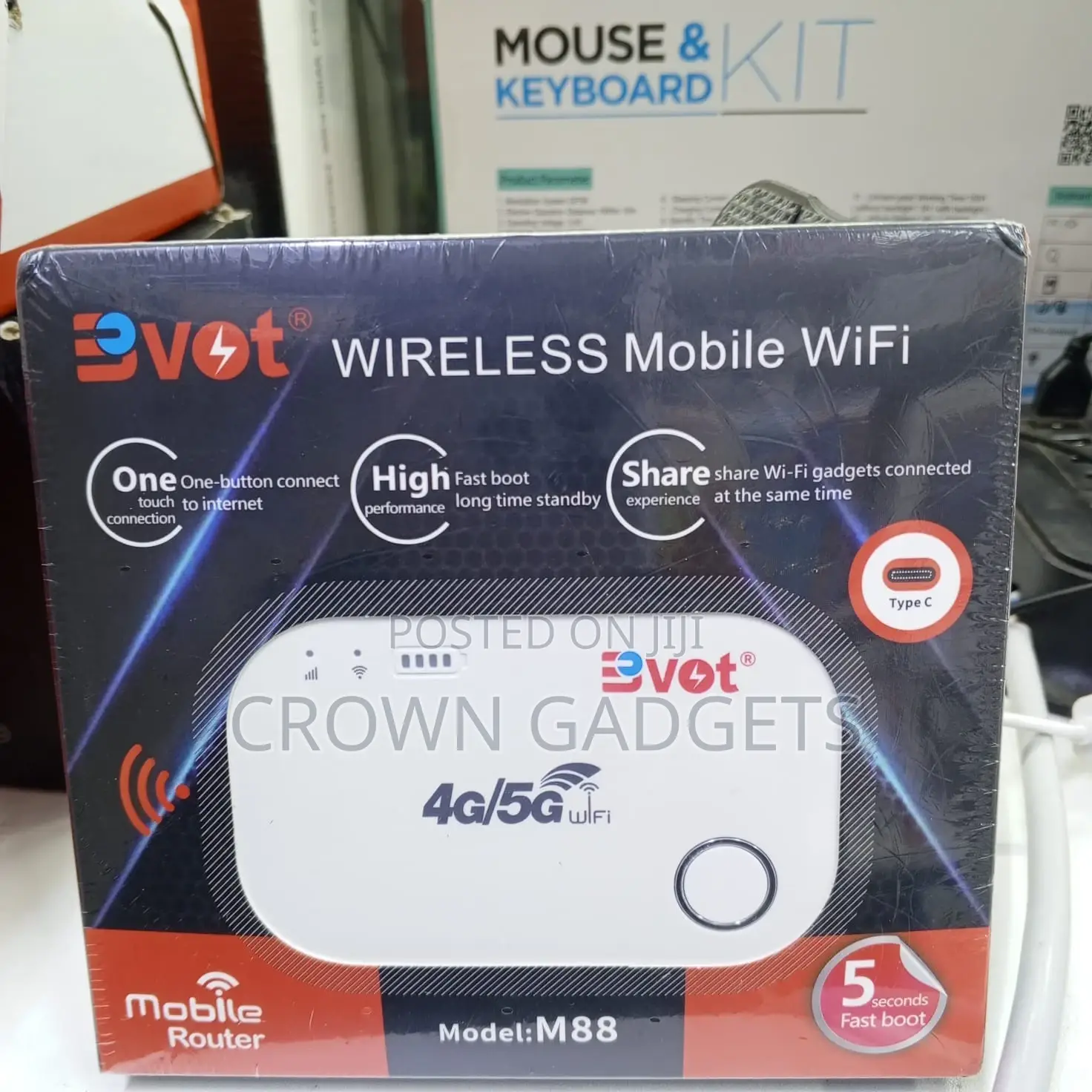 Bvot 4g/5g Pocket Internet – Supports Safaricom Airtel