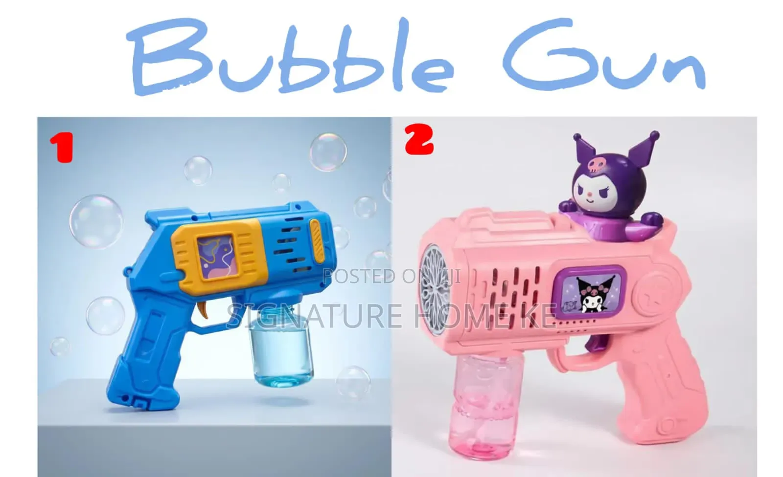 Bubble Gun Toy