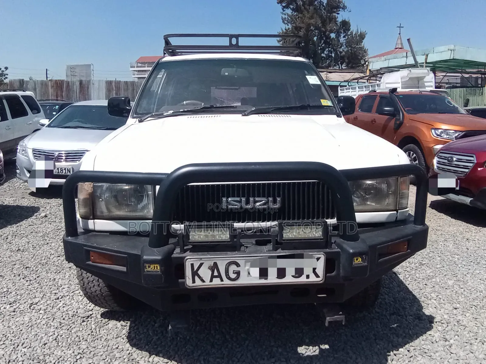 Isuzu Trooper 1998 White
