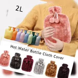 2l Fluffy Hot Water Bottle