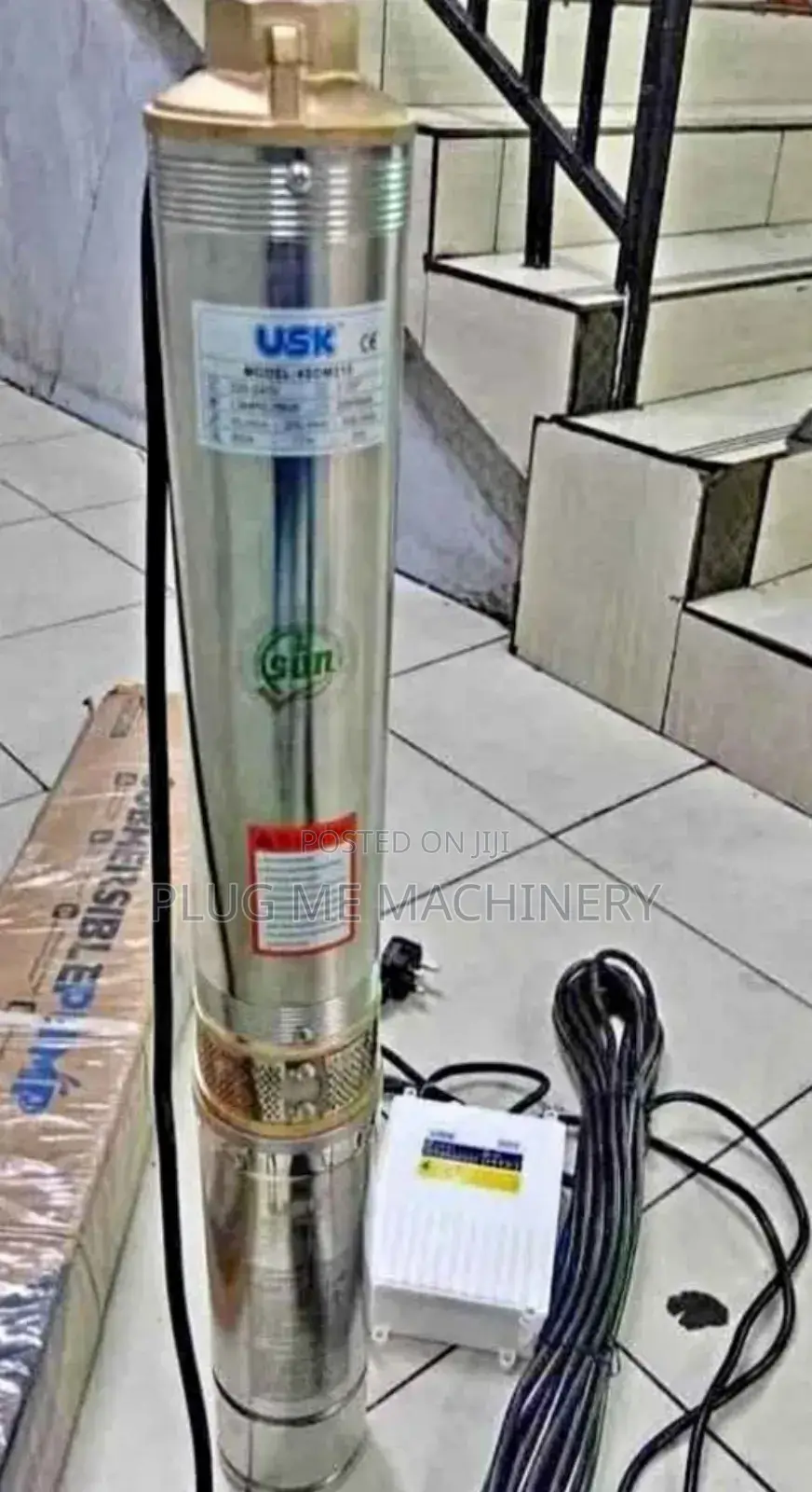 1hp Usk Deepwell Pump Plus Control Box