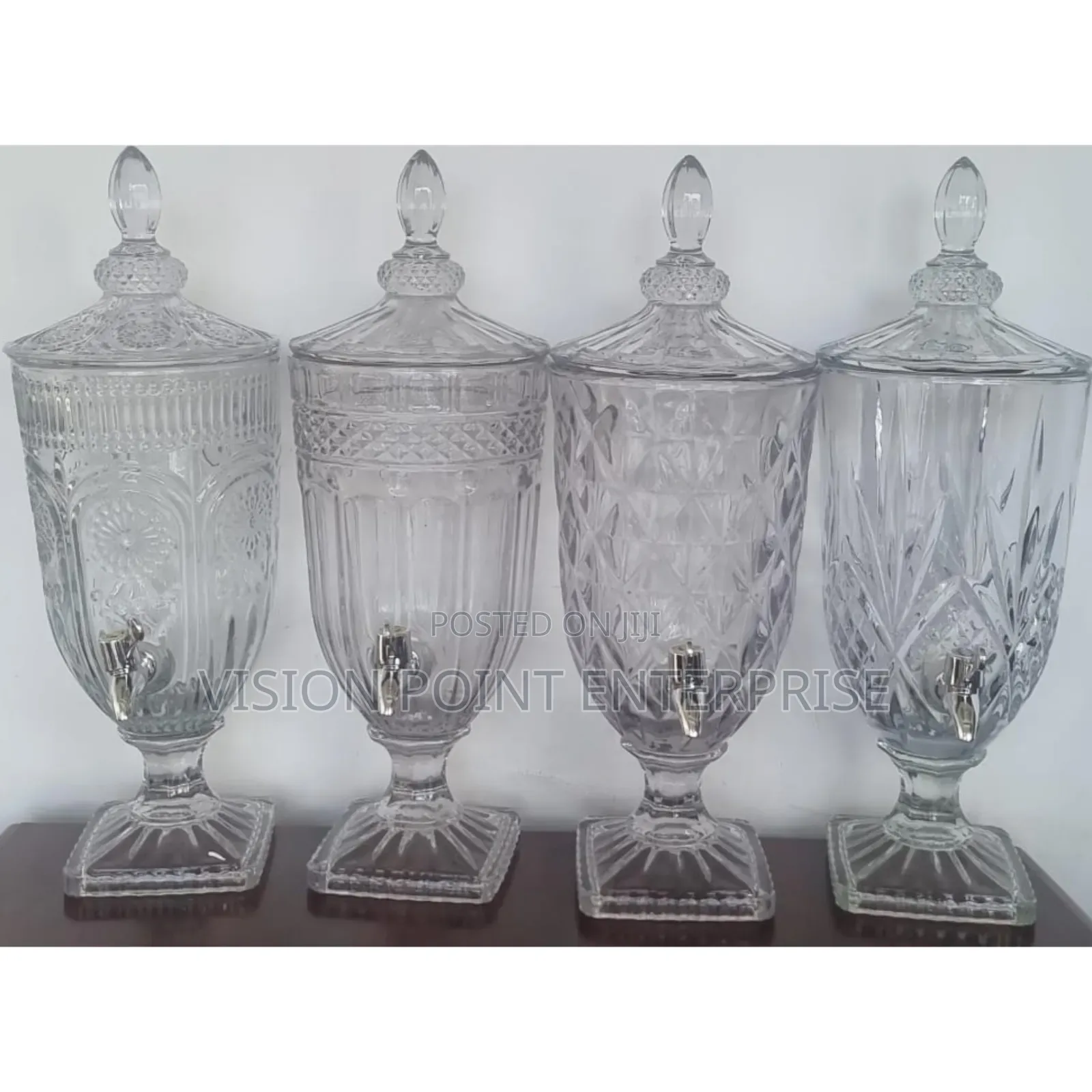 Thick Clear Glass 3l Juice Dispenser