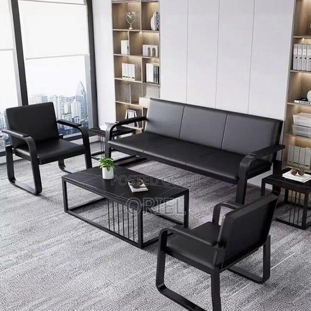 Office 5-Seater Reception Sofa Set - thumbnail 2