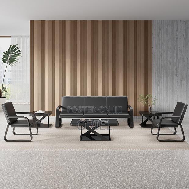 Office 5-Seater Reception Sofa Set - thumbnail 4