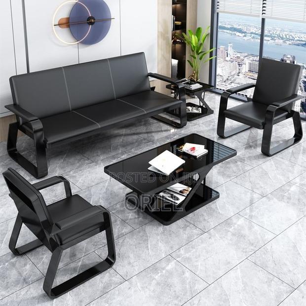 Office 5-Seater Reception Sofa Set - thumbnail 5
