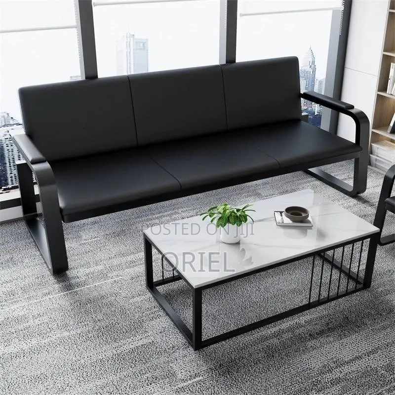 Office 5-Seater Reception Sofa Set
