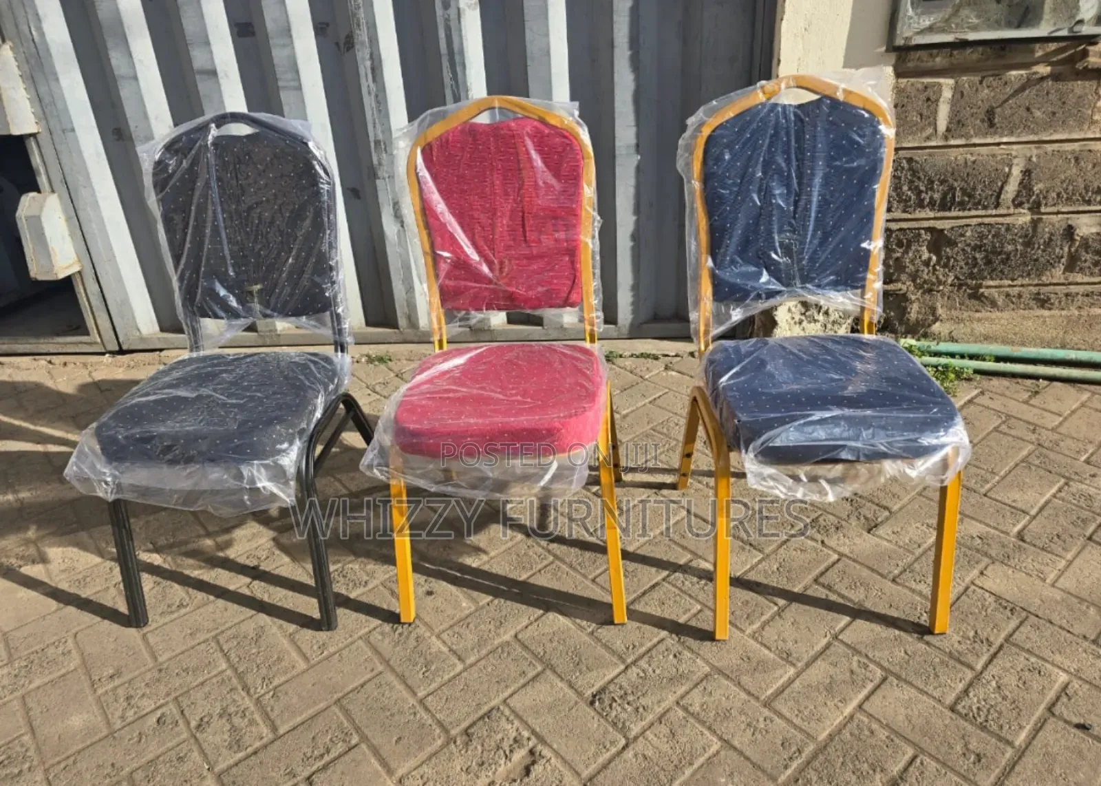 Conference Seats Blue /Black/Red