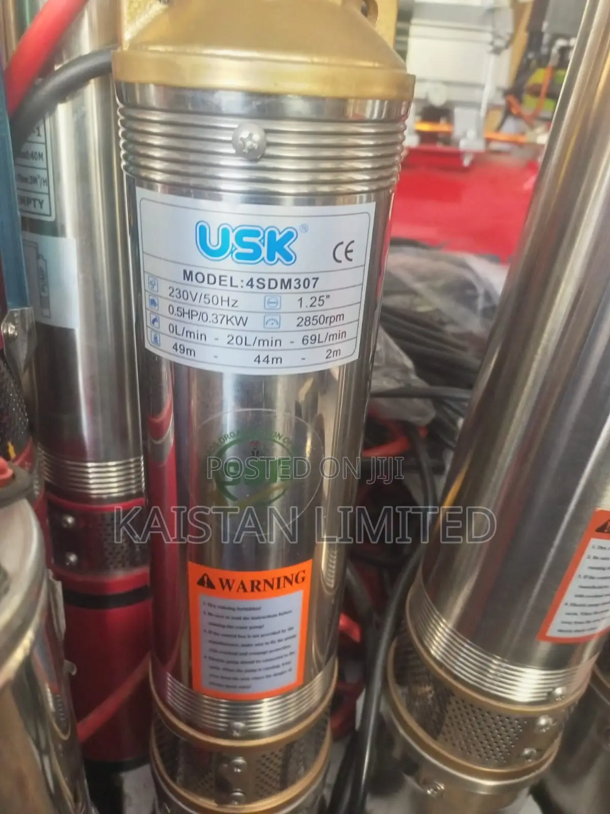 Usk 4sdm307 Submersible Water Pump