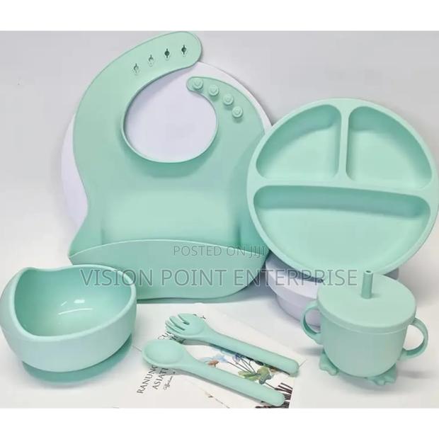 Silicone Baby Feeding Cutlery Set