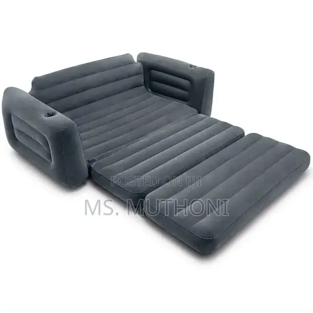3 Seater Intex Inflatable Pull-Out Sofa Plus Free Electric Pump