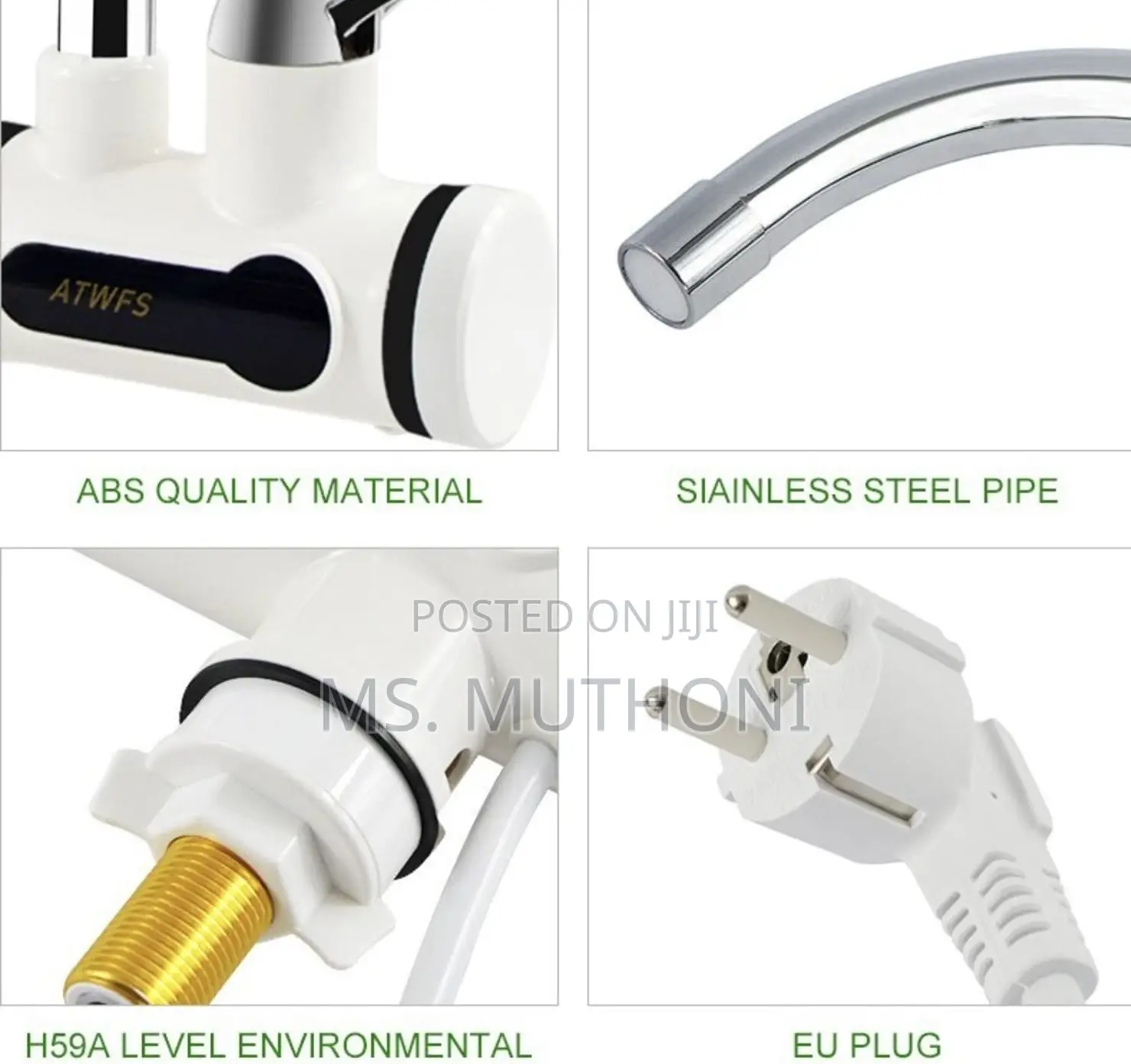 3000w Instant Electric Water Heater Faucet Tap.