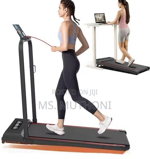 Portable, Foldable Electric Treadmill or Walking Pad. - main view