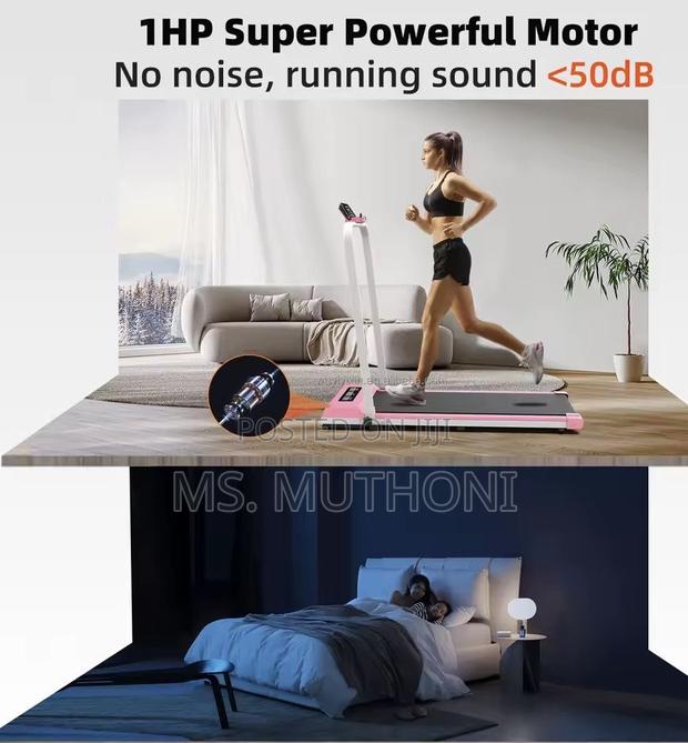 Portable, Foldable Electric Treadmill or Walking Pad. - thumbnail 3