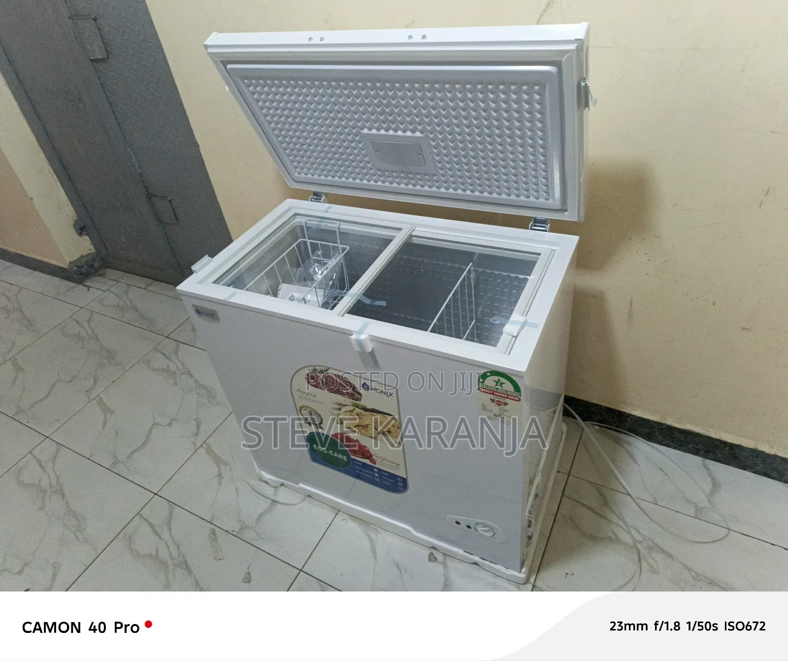 200l Chest Freezer, White Color Freezer