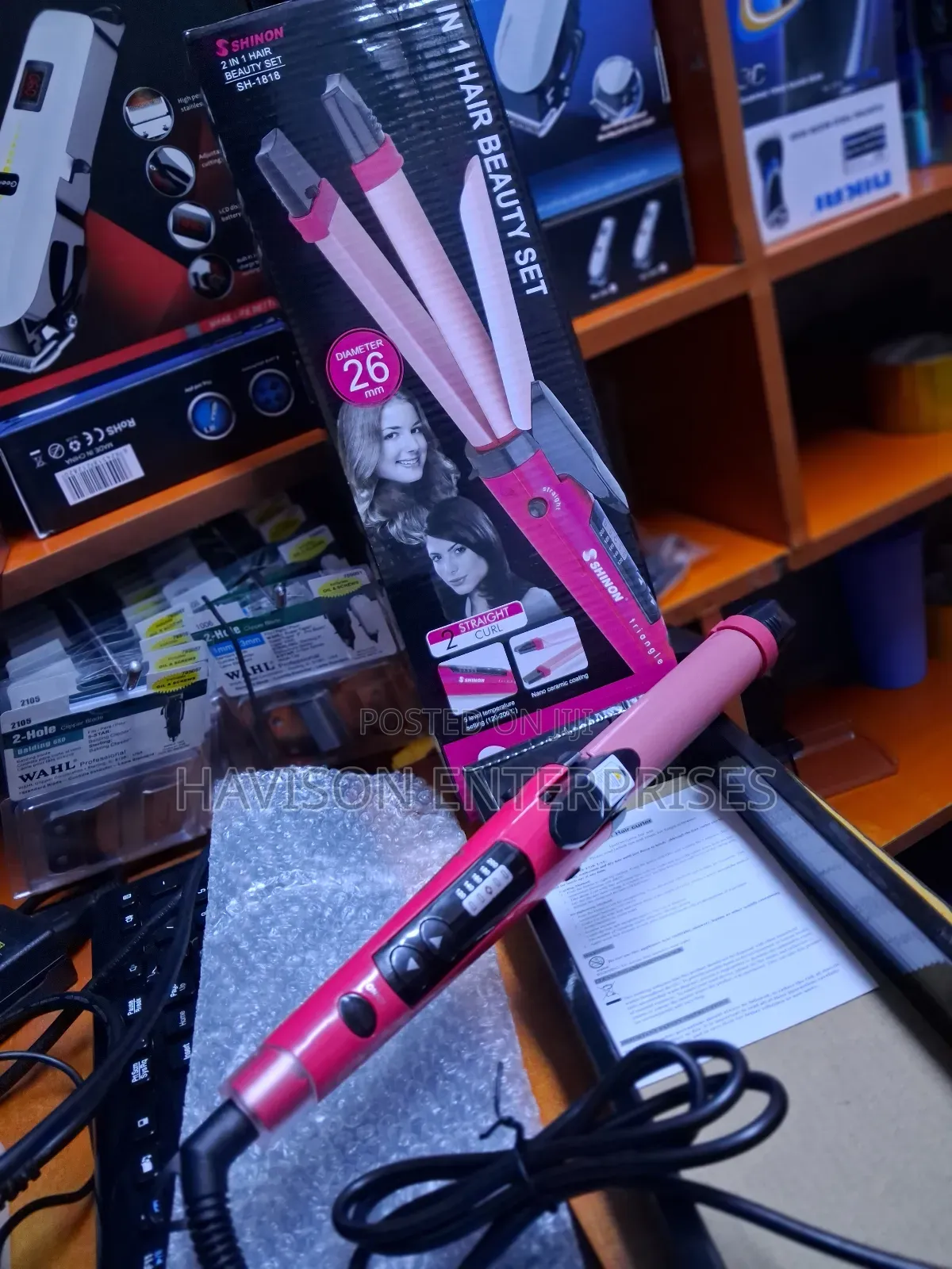 2 In 1 Shinon Flat Iron