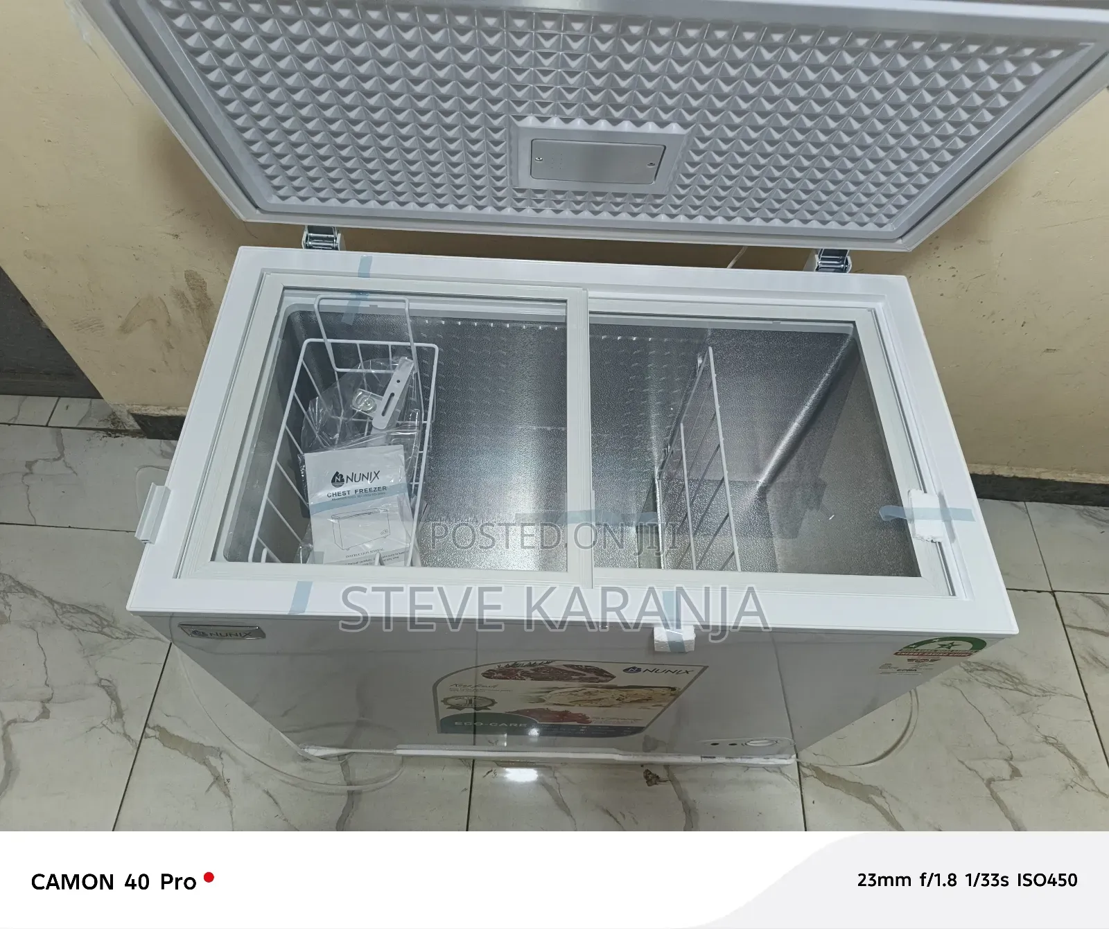 200l Chest Freezer 2 in 1 Freezer/Fridge