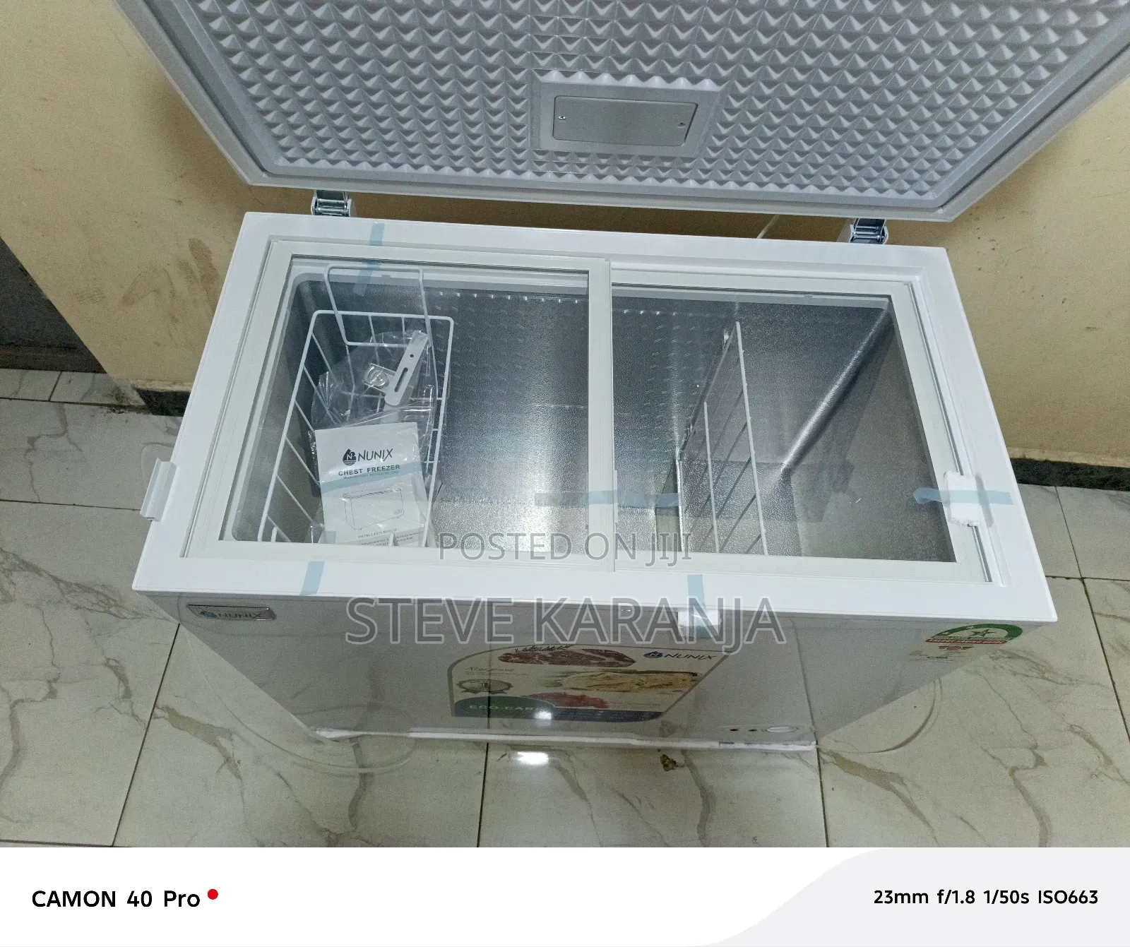 200l Chest Freezer 2 in 1 Freezer/Fridge