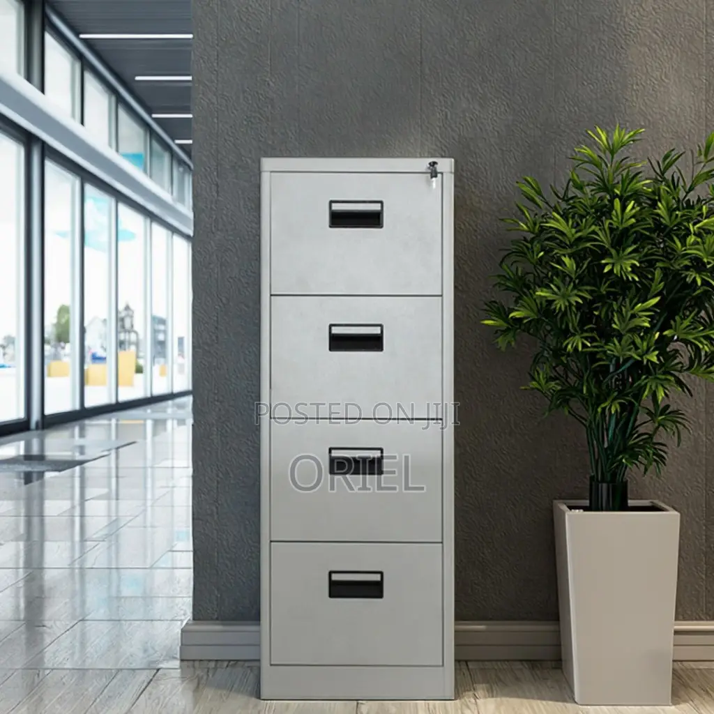 Office Document Cabinet – 4 Drawer (Steel)