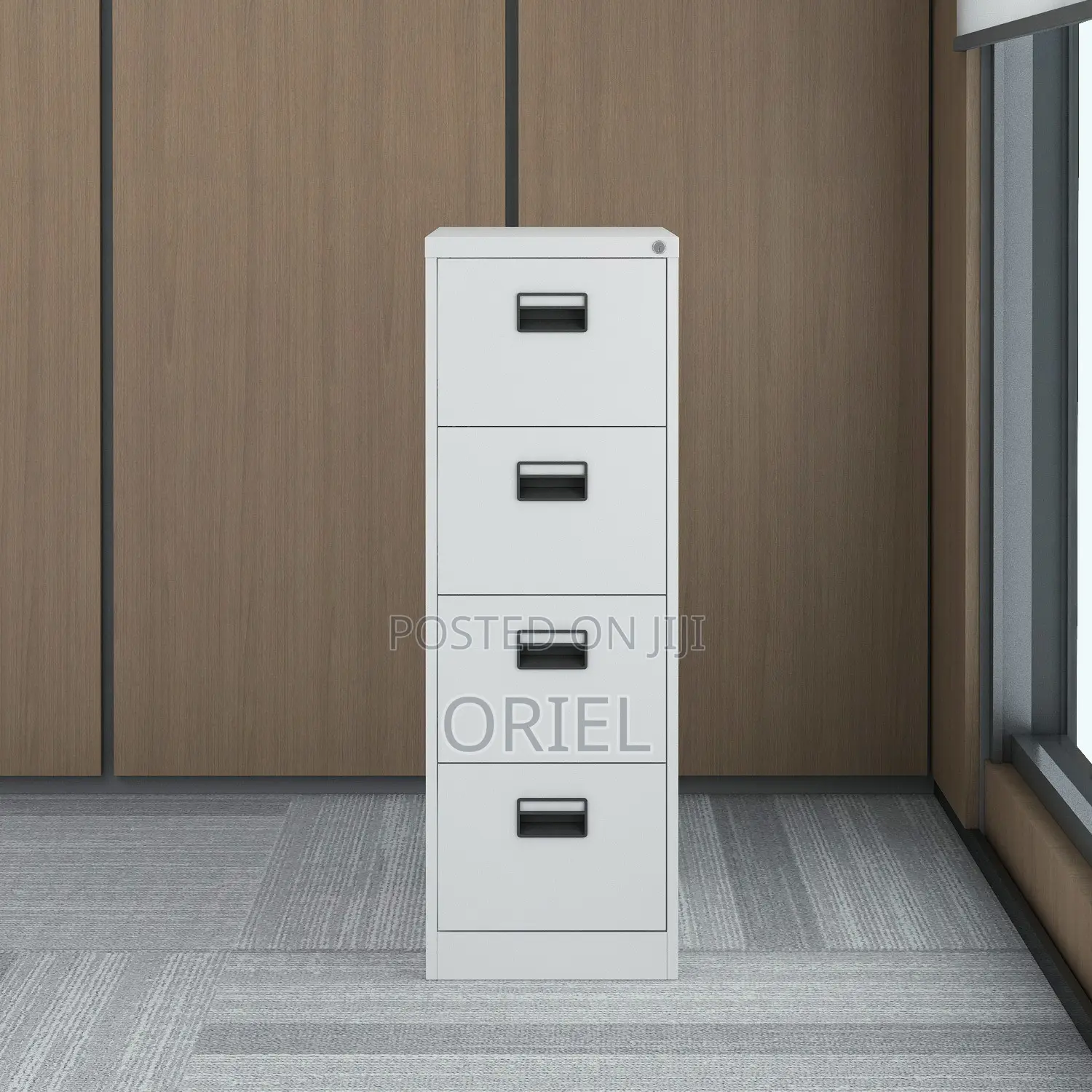 Office Document Cabinet – 4 Drawer (Steel)