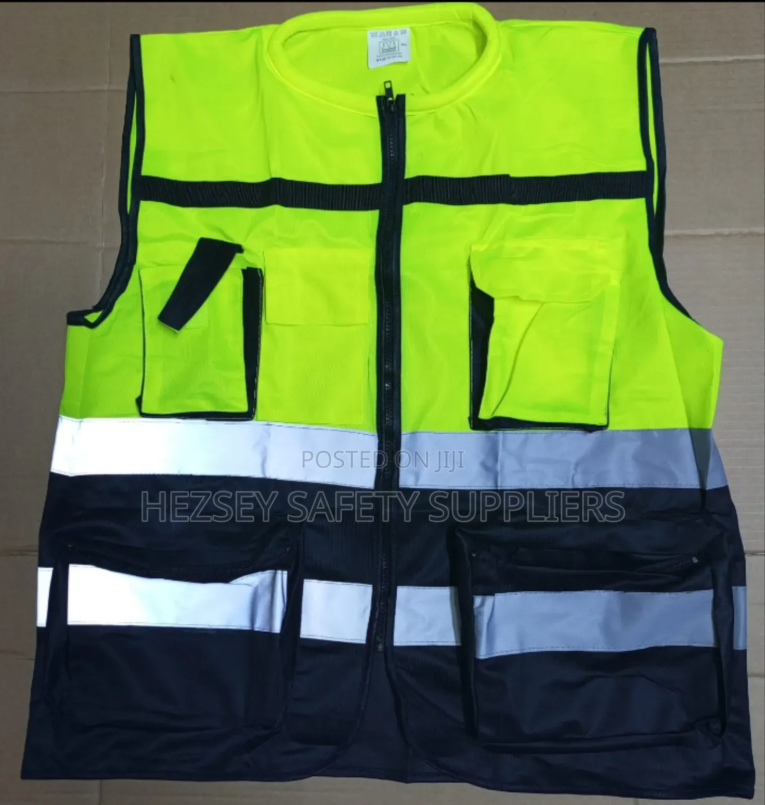 Chinese Collar Executive Reflective Vest