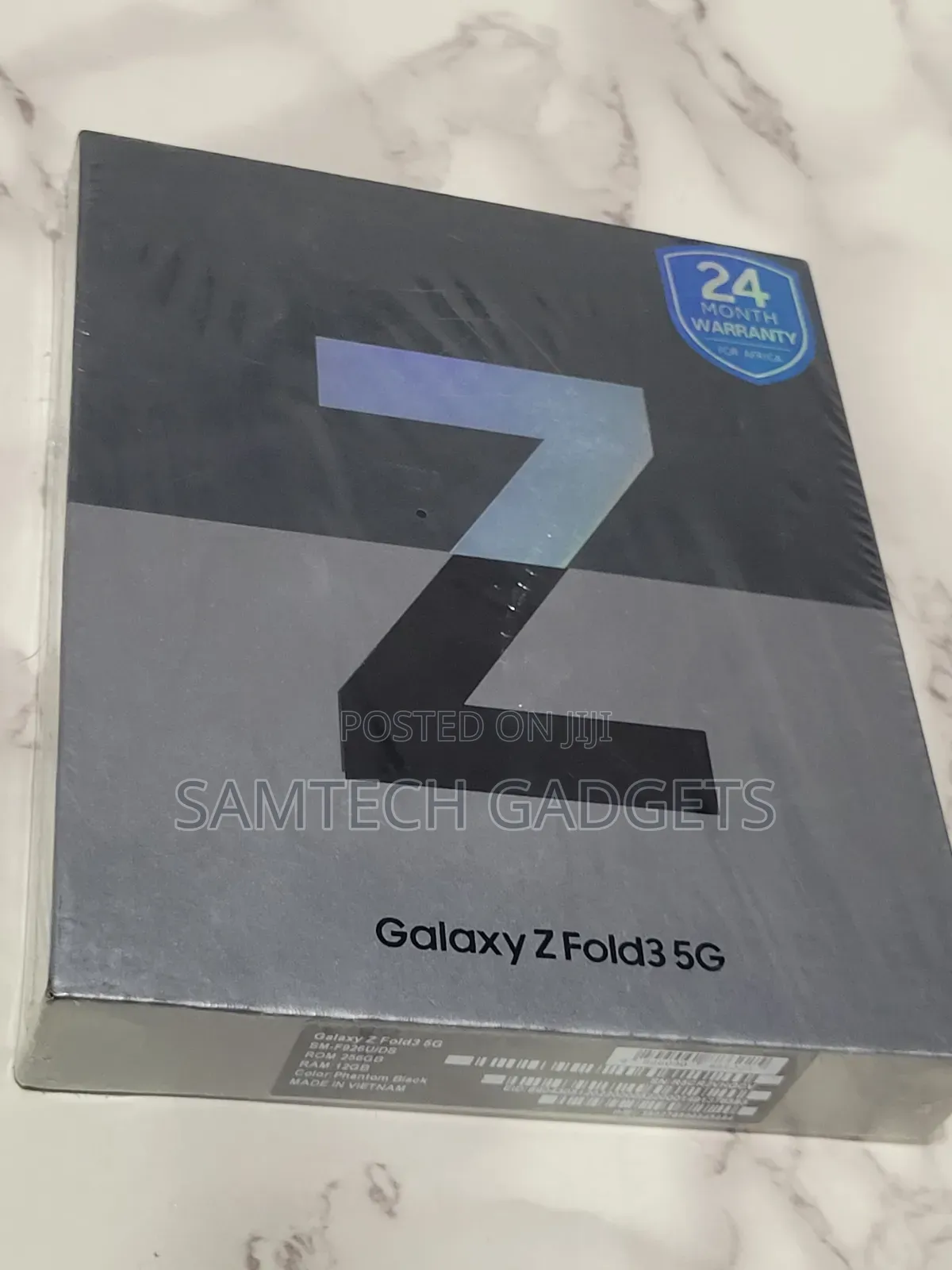 New Samsung Galaxy Z Fold 3 256 GB Black