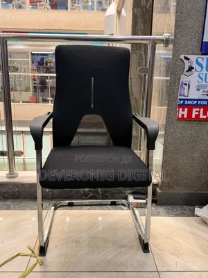 *Mesh Non -Rolling Guests Office Chair