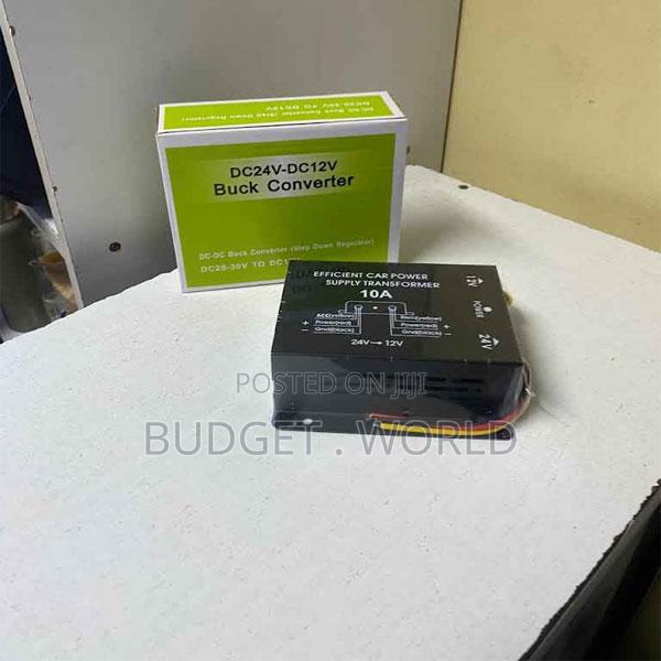 Car Voltage Reducer 24v to 12v 10 Amp Converter